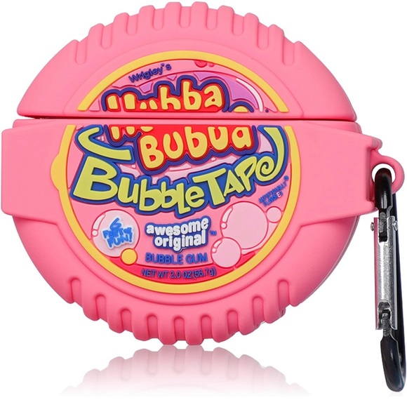 ⭐️ NEW - AirPod Pro Novelty Hubba Bubba Bubble Tape Gum Case - Picture 2 of 3
